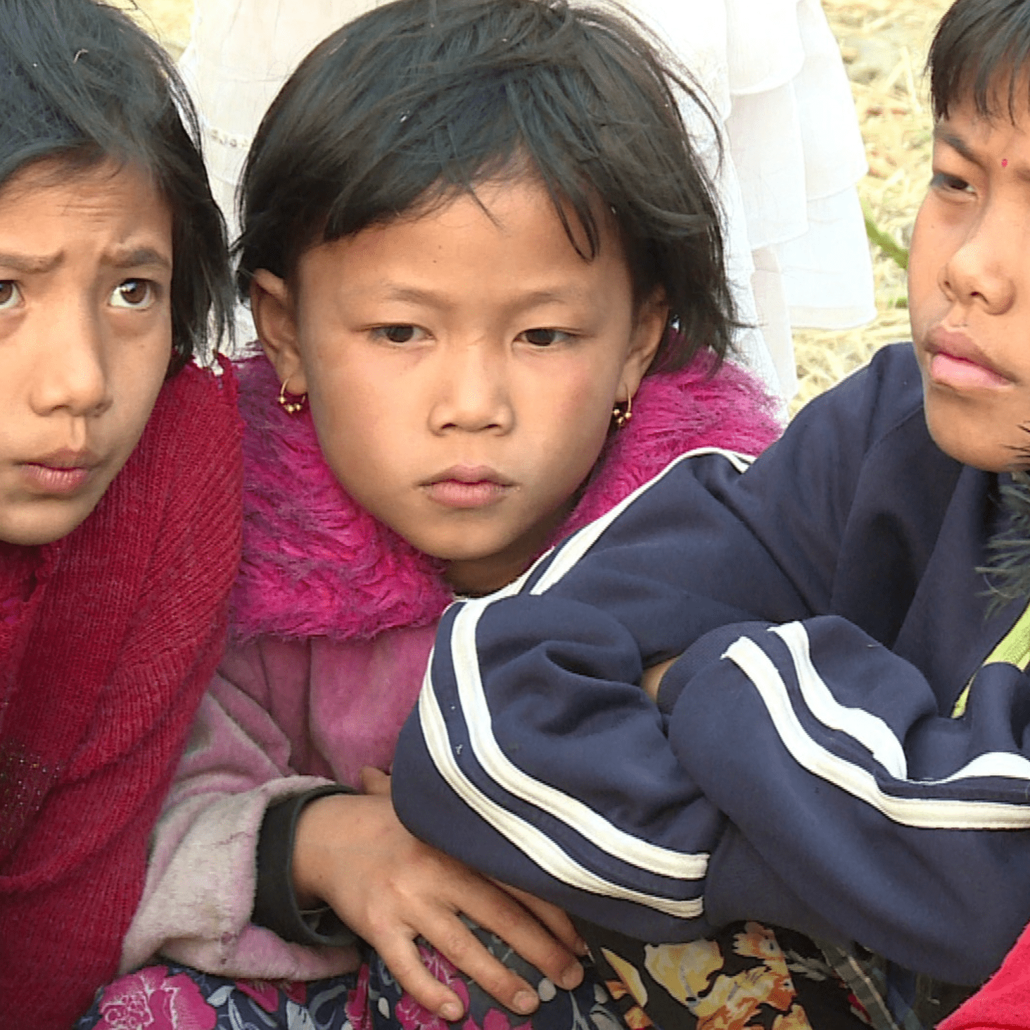vulnerable children in Nepal during CPI storytelling session